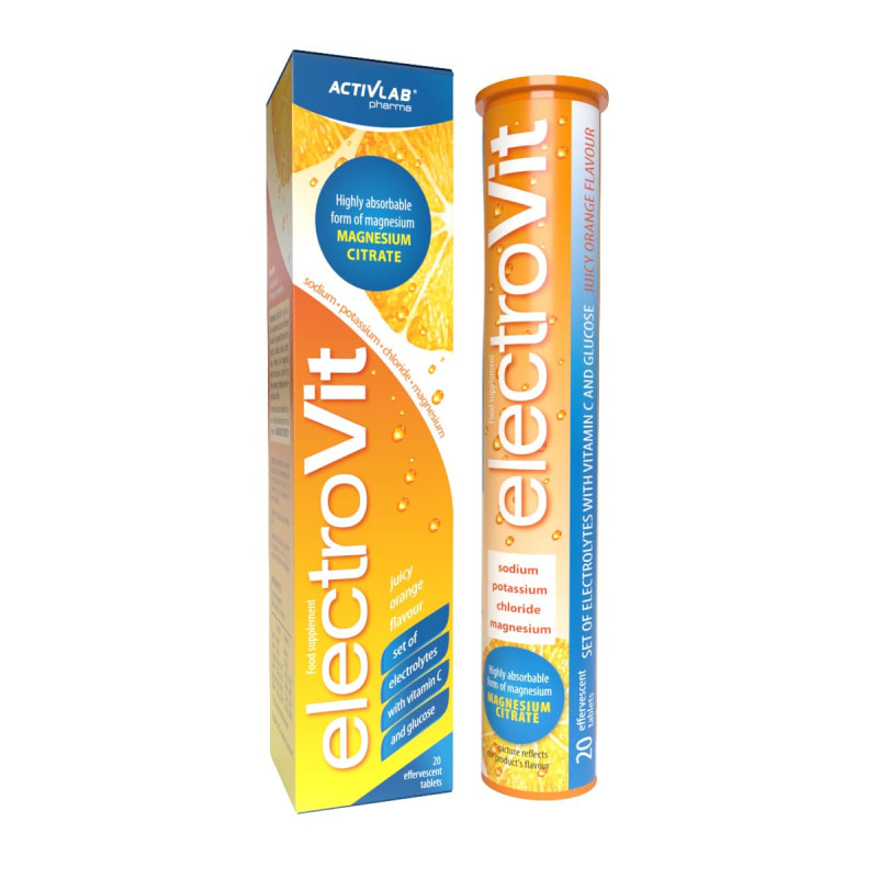 ElectroVit - eletrolitos enriquecidos com vitamina C