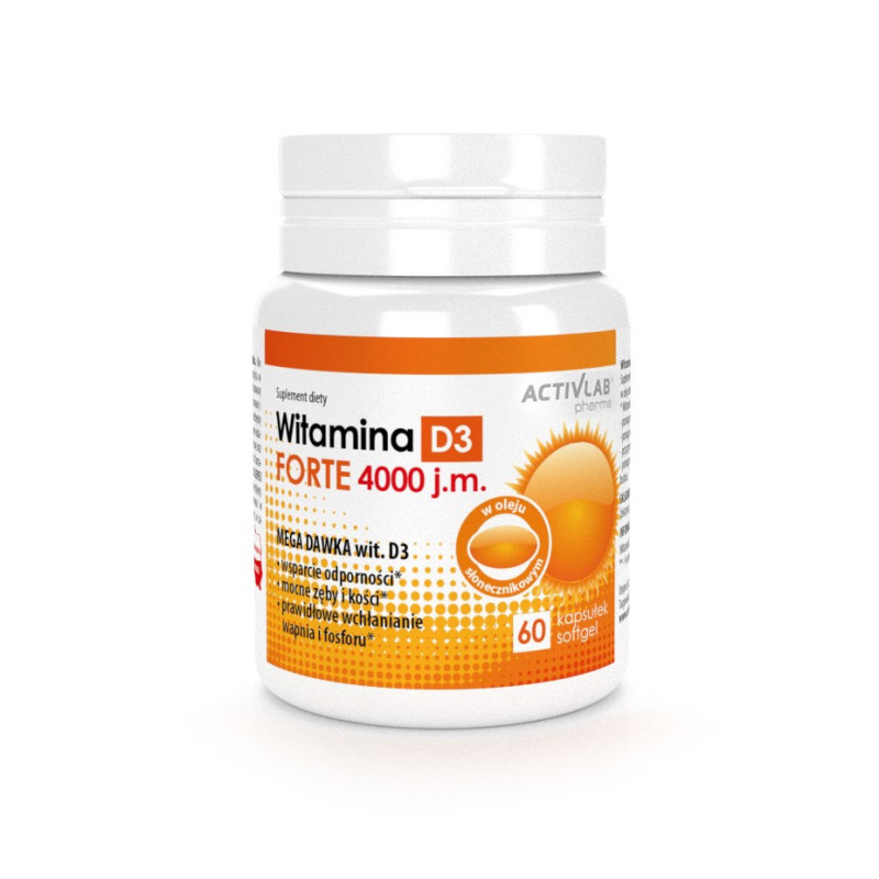Vitamina D3 FORTE 4000 IU
