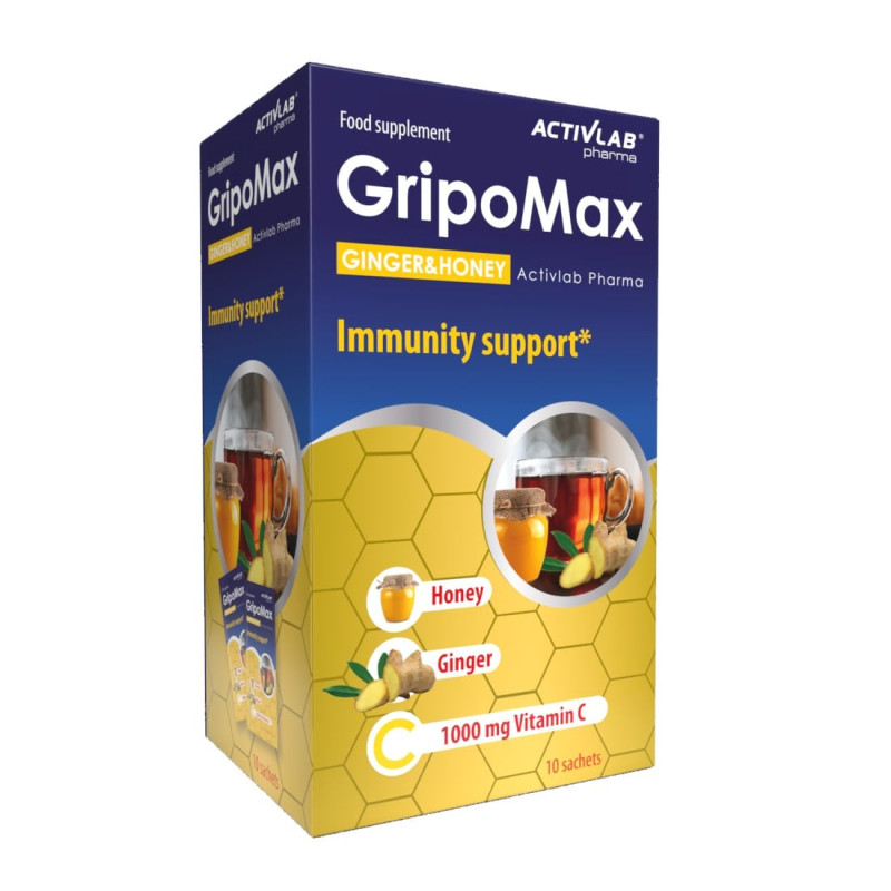 Gripomax  - chá para a gripe
